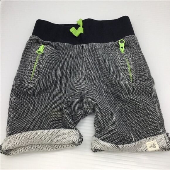 Burt’s Bee Pique Organic Baby Rolled Cuff Short E8 - Picture 1 of 5